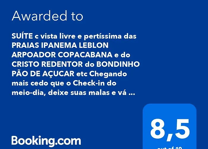 1 Quarto C Vista Livre E Banheiro Privativo E Perto Das Praias Ipanema Leblon Arpoador Copacabana E Do Cristo Redentor Do Bondinho Pao Acucar Etc Chegando Mais Cedo Que O Check-In Do Meio-Dia, Deixe Suas Malas, Idem No Check-Out Das 10H Manha