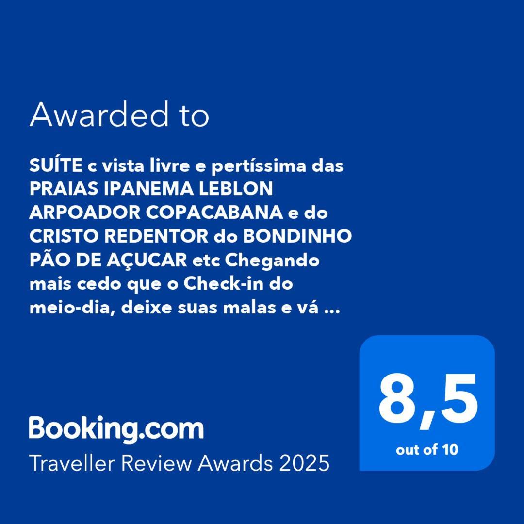 Habitación en casa particular 1 C Vista Livre E Banheiro Privativo E Perto Praias Ipanema Leblon Arpoador Copacabana E Do Cristo Redentor Do Bondinho Pao Acucar Etc Chegando Cedo Que O Check-in Do Meio-dia, Deixe Suas Malas, Idem No Check-out 10h Manha Río de Janeiro